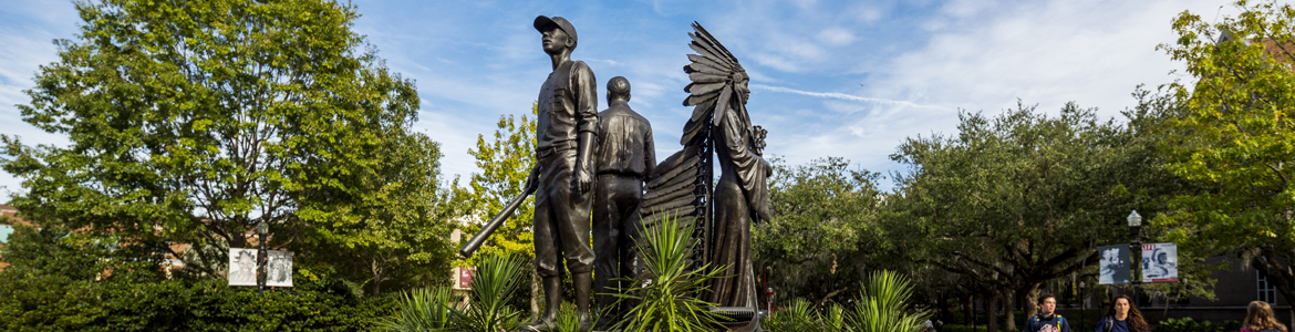 Image of three statues