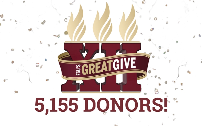 FSU's Great Give: 5,155 Donors!
